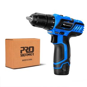 Electric Screwdriver Cordless Drill Mini Power tools Rechargeable Battery Wireless 12V
