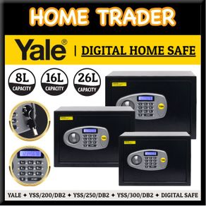 YALE ✦ DIGITAL HOME SAFE WITH KEY ✦ YSS/200/DB2 ✦ YSS/250/DB2 ✦ YSS/300/DB2