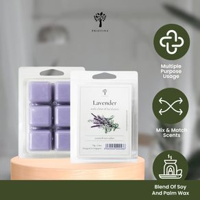 Pristine Scented Wax Cubes | Garden | Essential Oil | Wax Melt Wardrobe Scent | 70g | Wax Melt for Fragrance Home Decor