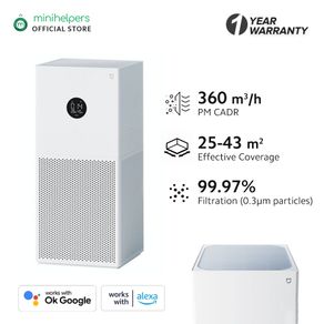 Xiaomi Mi Air Purifier 4 & 4 Lite & 4 Pro | OLED Touch/ LED Display Local Delivery & Warranty Safety Mark Approved Adaptor Provided
