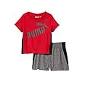 PUMA Baby Boys' T-Shirt, High Risk Red, 0-3