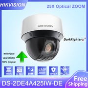 Hikvision PTZ IP Camera DS-2DE4A425IW-DE 4MP 4-100mm 25X Zoom Network POE H.265 IK10 ROI WDR DNR O Surveillance cameras 