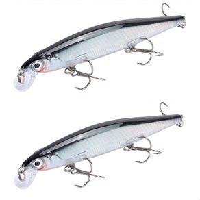 1PCS Laser Minnow Fishing Lure 11CM 13G pesca hooks fish wobbler tackle  crankbait artificial japan hard bait swimbait Color: C-9cm 7.5g