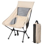 JEYL Outdoor Folding Chairs Ultralight Portable Beach Chair Camping Chair Fishing Chair Moon Chair