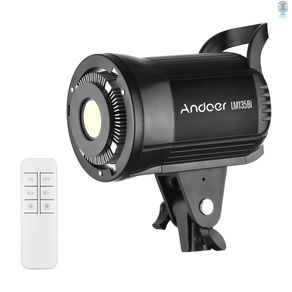 Andoer LM135Bi Portable LED Photography Fill Light 135W Studio Video Light 3000K-5600K Dimmable Bowens Mount Continuous    Cam3.30