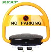 LPSECURITY Automatic car parking barrier lock 2 remote controls No Parking Cars (no battery included) parking space post bollard