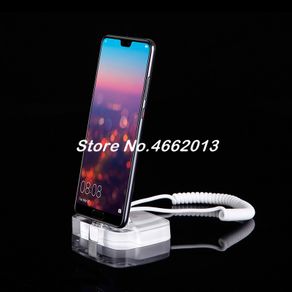 6 pcs/lot Huawei Official 3.5 Experience Store Counter Mobile Phone Anti-theft Display Frame iPad Alarm Vertical Flat Bracket