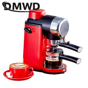 DMWD Milk Steamer Commercial Pump Pressure Milk foam Frother Espresso  Coffee Steam maker Stainless Steel Water Boiling Machine