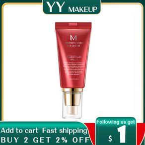 Hot100% original import from korea Makeup MISSHA PERFECT COVER #21BB #23BB cream SPF42 50ml new with box face cream