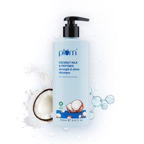 Plum Coconut Milk & Peptides Strength & Shine Shampoo 250ml
