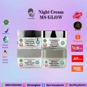 Various Night cream whitening / acne / ultimate / luminous ms glow msglow original