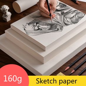 8k/24k/a4 Sketchbook Thickened Detachable Loose-leaf Sketch Book In Kraft  Paper Color Lead Hand-painted Notebook School Supplies - AliExpress