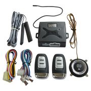 Universal PKE Car Keyless Entry Alarm System with Remote Engine Start / Push Start Stop Button / Trunk Release