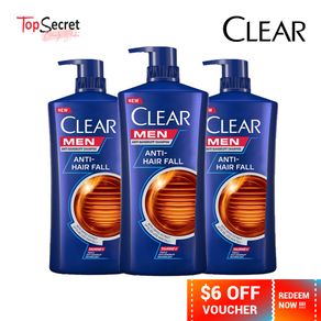 Bundle Deals✨ CLEAR Men Anti-Hair Fall Anti-Dandruff Shampoo 650ml