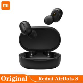 Original 2021 New Xiaomi Redmi Earphone AirDots S TWS Wireless Blutooth V5.0 Noise Reduction With Mic Earbuds AI Control Headset