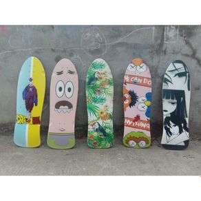 Electric skateboard with hole position 8-layer Maple slide plate surface skateboard longboard deck