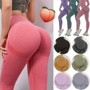 Nclagen Sports Seamless Leggings Women Gym High Waist Scrunch Butt Lifting  Tights Fitness Workout Yoga Pants Athletic Activewear