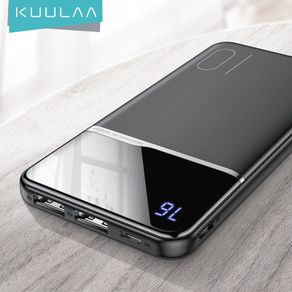 KUULAA power bank 10000mah portable charging poverbank For Xiaomi Redmi 8 7 iphone 11 X XR powerbank 10000 mah external battery