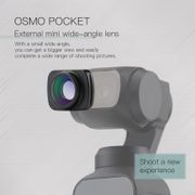 mini wide-angle lens Magnetic adsorption fixed for dji osmo Pocket camera Handheld gimbal Accessories