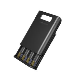 NITECORE F4 Four -slot Flexible power bank Battery charger apply to Li-ion/IMR 18650