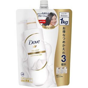 Kracie Dove Shampoo Damage Care Refill 1kg b2334