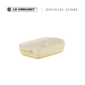 Le Creuset Stoneware Rectangular Dish 18cm - Custard Yellow