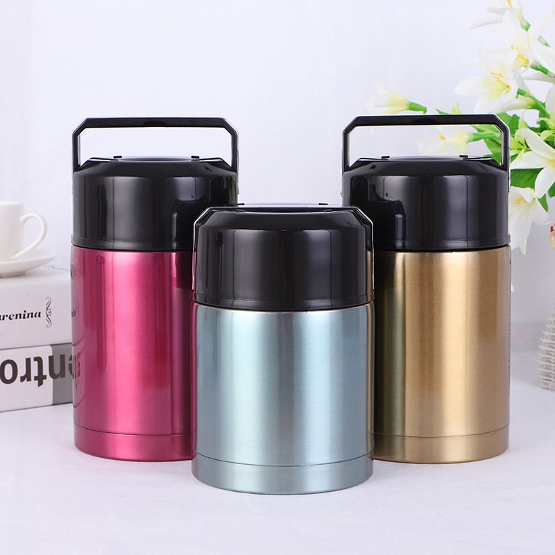 700ml Thermos for Food Large Vacuum Flasks Lunch Box Insulated Soup  Porridge Box Outdoor Termos Coffee Mugs Thermoses Thermocup