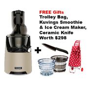 Kuvings Whole Slow Juicer EVO820 (Gold) with Free Gifts (3FOCTK)