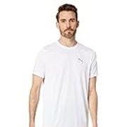PUMA Women's Run Favorite Short Sleeve Tee, Puma White, Large