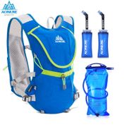 AONIJIE E883 Hydration Pack Nylon Backpack Rucksack Bag Vest Harness Water Bladder Hiking Camping Running Marathon Race Sport 8L