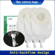 10pcs Urinary Urostomy Bags Cover Urinating Disposable 15-45mm Ostomy Urine Bag Anti-backflow design