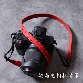 adjustable Genuine leather Shoulder Neck Strap Belt Camera for EOS M6 M50 RX100 A7R3 A7M3 X100F A7M4 A9 A6600 A6300 D750 5D3 5D4