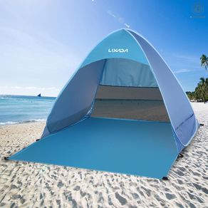 Lixada Automatic Instant Pop Up Beach Tent Lightweight Outdoor UV Protection Camping Fishing Tent Cabana Sun Shelter