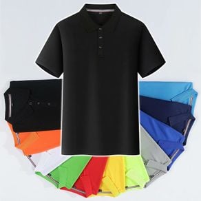 Men's POLO Shirt Short-Sleeved Sports Fashion Lapel T-Shirt