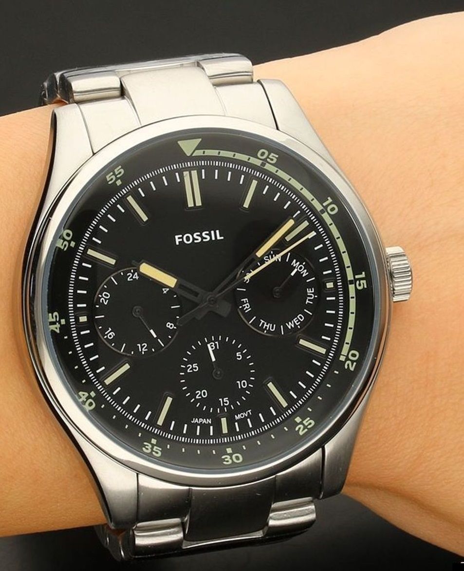 Fossil Belmar Multifunction Black Watch 