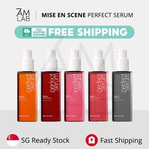 (SG Stock) Mise en Scene Perfect Serum - Original, Styling, Super Rich, Rose Perfume, Watery Serum 80ml