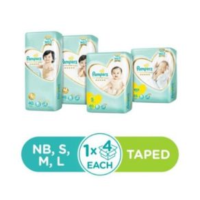 [Free delivery] [Bundle of 2 packs] Pampers Premium Care Baby Diapers NEWBORN