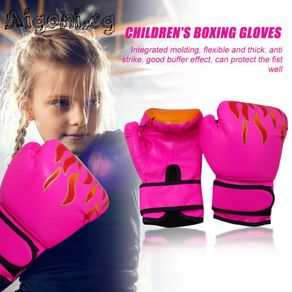 Boxing Gloves Kick Boxing Gloves Pu Leather Half Mitts Mitten Muay Thai  Karate Taekwondo Training Boxing Sanda Gloves - Boxing Gloves - AliExpress