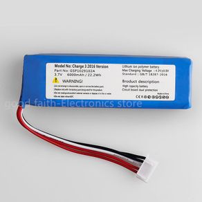 Charge 3 2016 Version battery for JBL Charge 3 2016 Version GSP1029102A