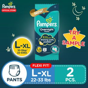 ECOM Pampers Overnights Pants Sample (2 pcs)