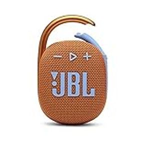 JBL Clip 4 Ultra Portable Bluetooth Speaker, IP67 Waterproof and Dustproof, 10 Hours of Playtime - Orange