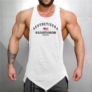 Muscleguys Brand fashion fitness sleeveless shirts cotton tank top men Bodybuilding shirt mens singlet workout clothing gym vest