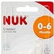 NUK Silicone Vented Teat, Small, 2 count