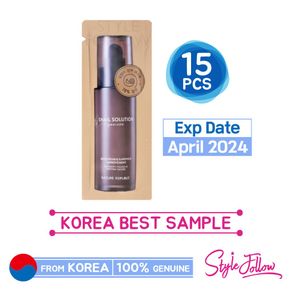 15pcs/15ml❤️[NATURE REPUBLIC] Snail Solution Emulsion 1ml (Sample Sachet)