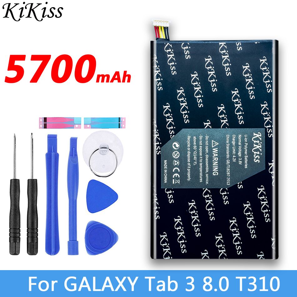  Samsung Galaxy Tab 3 10.1 Battery 3.8V 6800mAh 25.84Wh T4500E  GT-P5210 P5200 GT-P5210 P5213 : Cell Phones & Accessories