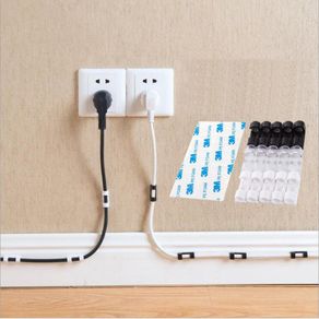 Wire Cable Clips Organizer Desktop & Workstation Clips Cord Management Holder USB Charging Data Line Cable Winder