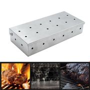 Multifunction Smoker Box Creative Stainless Steel Wood Chip Smoking Box Barbecue Grilling Accessories BBQ Tools