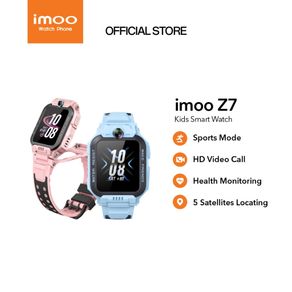 imoo Watch Phone Z7 Kids Smart Watch Phone (Touch Screen, Android, GPS Tracking, Video Call, Chat, 4G, Water Resistant)