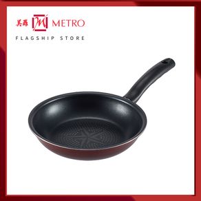 Frying Pan 28cm Wok Pan Non-stick Pan Skillet Cauldron Induction