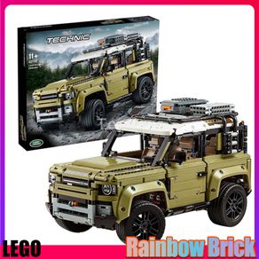 Land Rover Defender Lego Technic Building Blocks 6-cylinder Engine Detailed Cabin 42110 Boys Toys Gifts